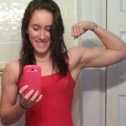Teen muscle girl Powerlifter Brandy